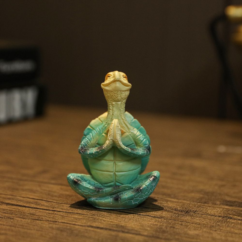 Yoga Turtle Statues Test