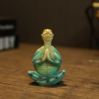 Yoga Turtle Statues Test