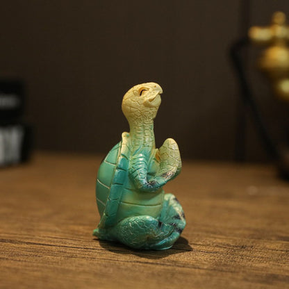 Yoga Turtle Statues Test