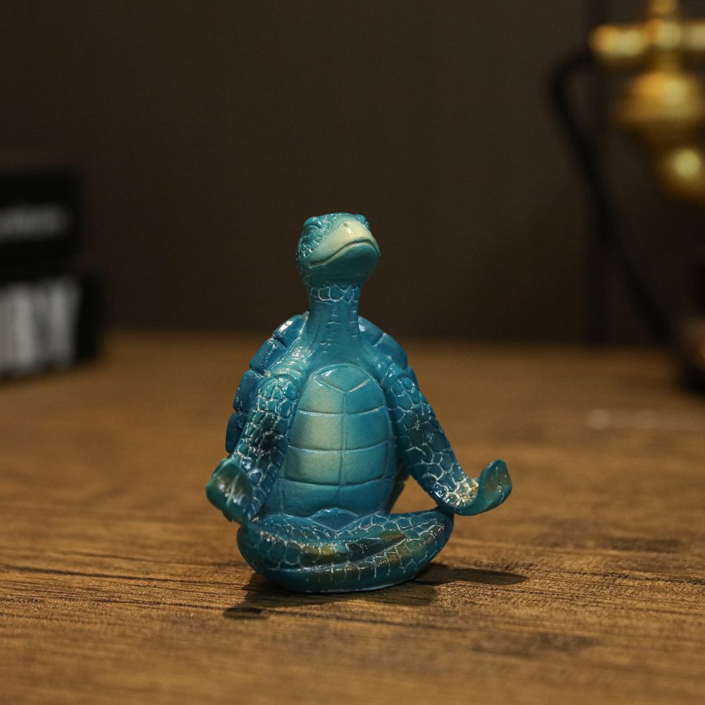Yoga Turtle Statues Test