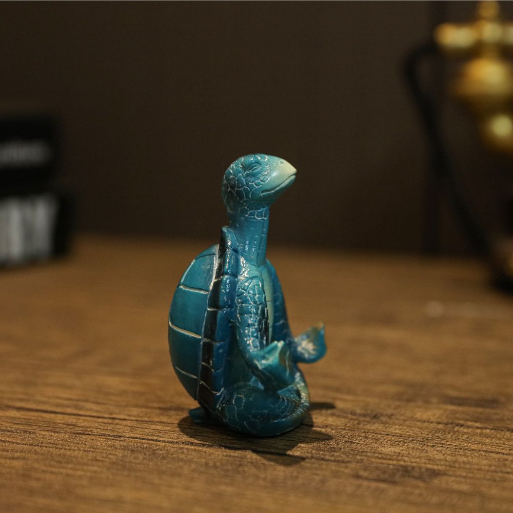 Yoga Turtle Statues Test