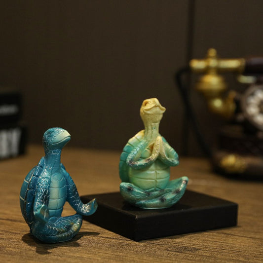 Yoga Turtle Statues Test