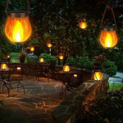 FireGarden™ | Solar Flame Lantern