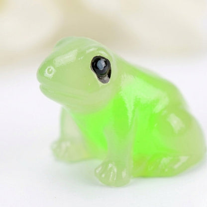 Glow-in-the-Dark Frog Plant Decor
