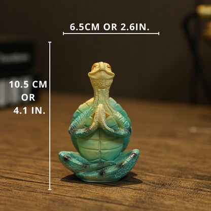 Yoga Turtle Statues Test